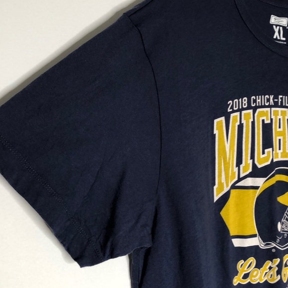 Tailgate XL Michigan Football Peach Bowl 2018 NWT - Picture 3 of 8